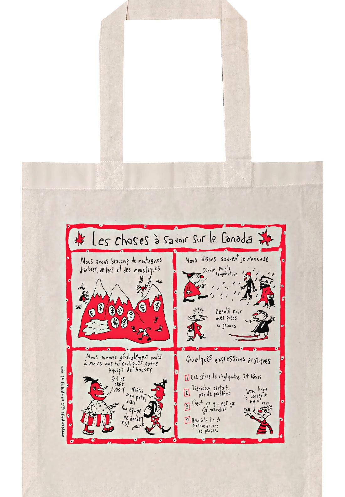 Bag - Things to know about Canada (English & French)