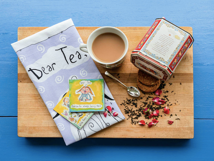 Tea Towel - Dear Tea, thank you for always being there (English & French)