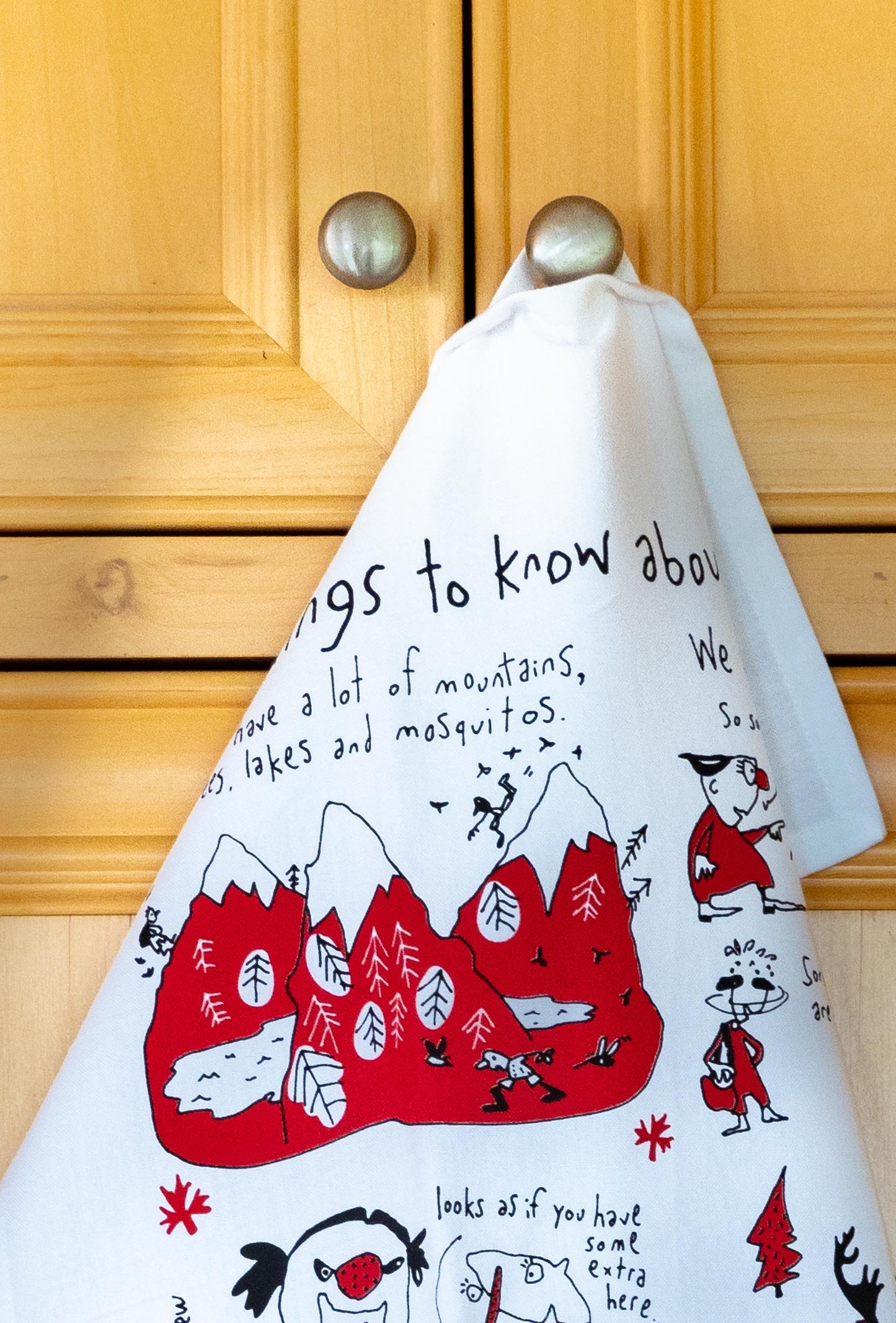 Tea Towel - Things To Know About Canada (English & French) Tea Towels