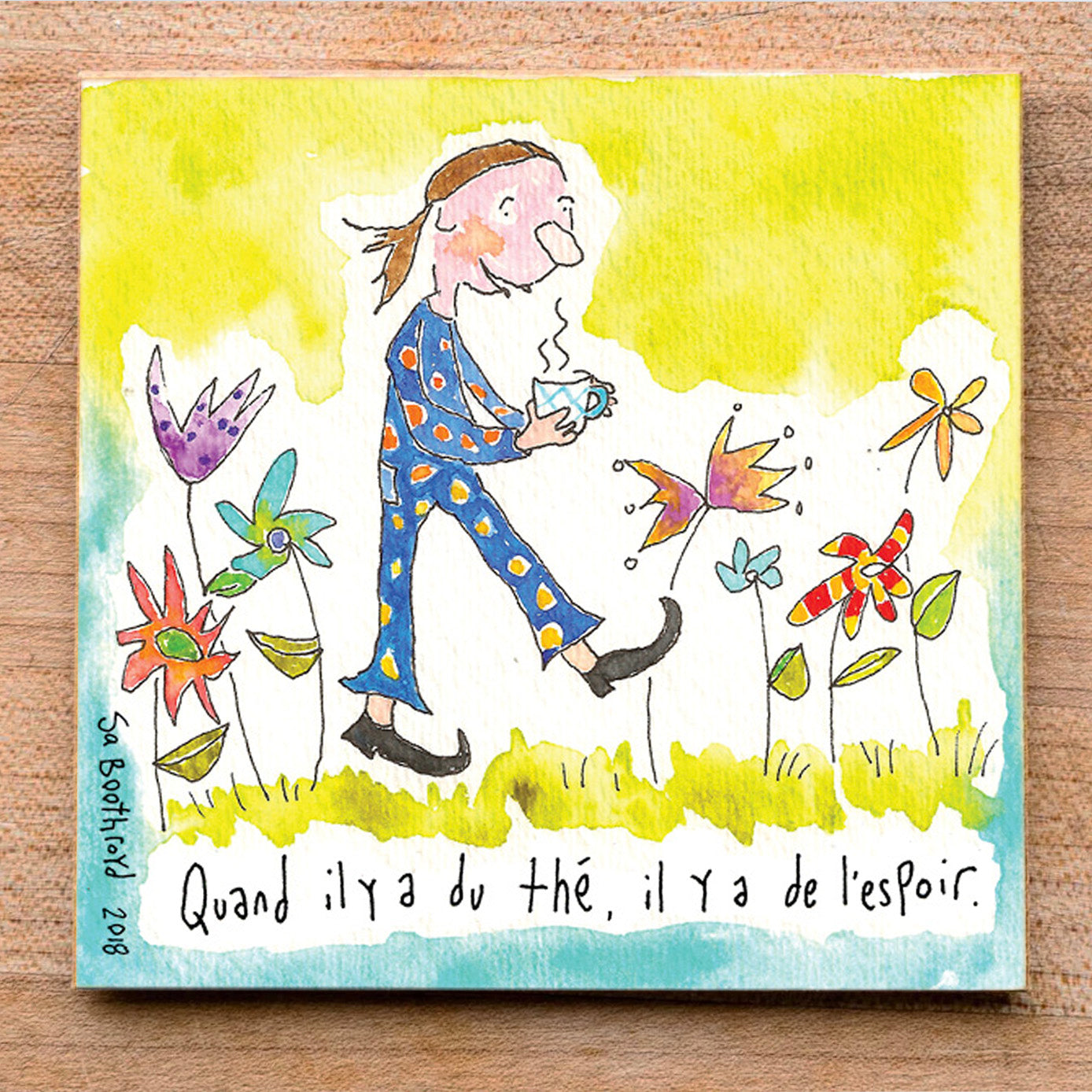 While there is tea there is hope (English & Français)