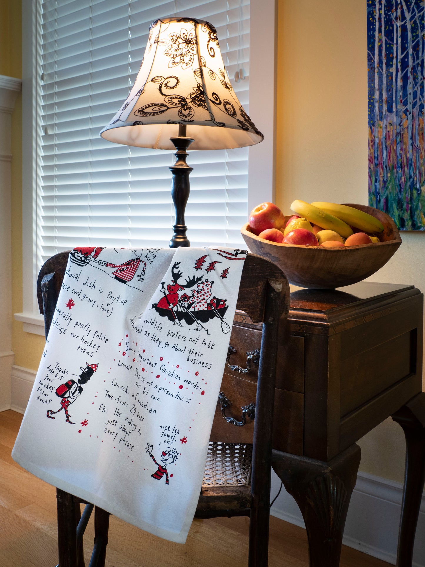 Tea Towel - Things to know about Canada (English & French)