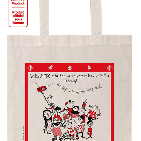 Bag - CBC The beginning of the long dash (10 o'clock, 11 o'clock, 1 o'clock & 2 o'clock)