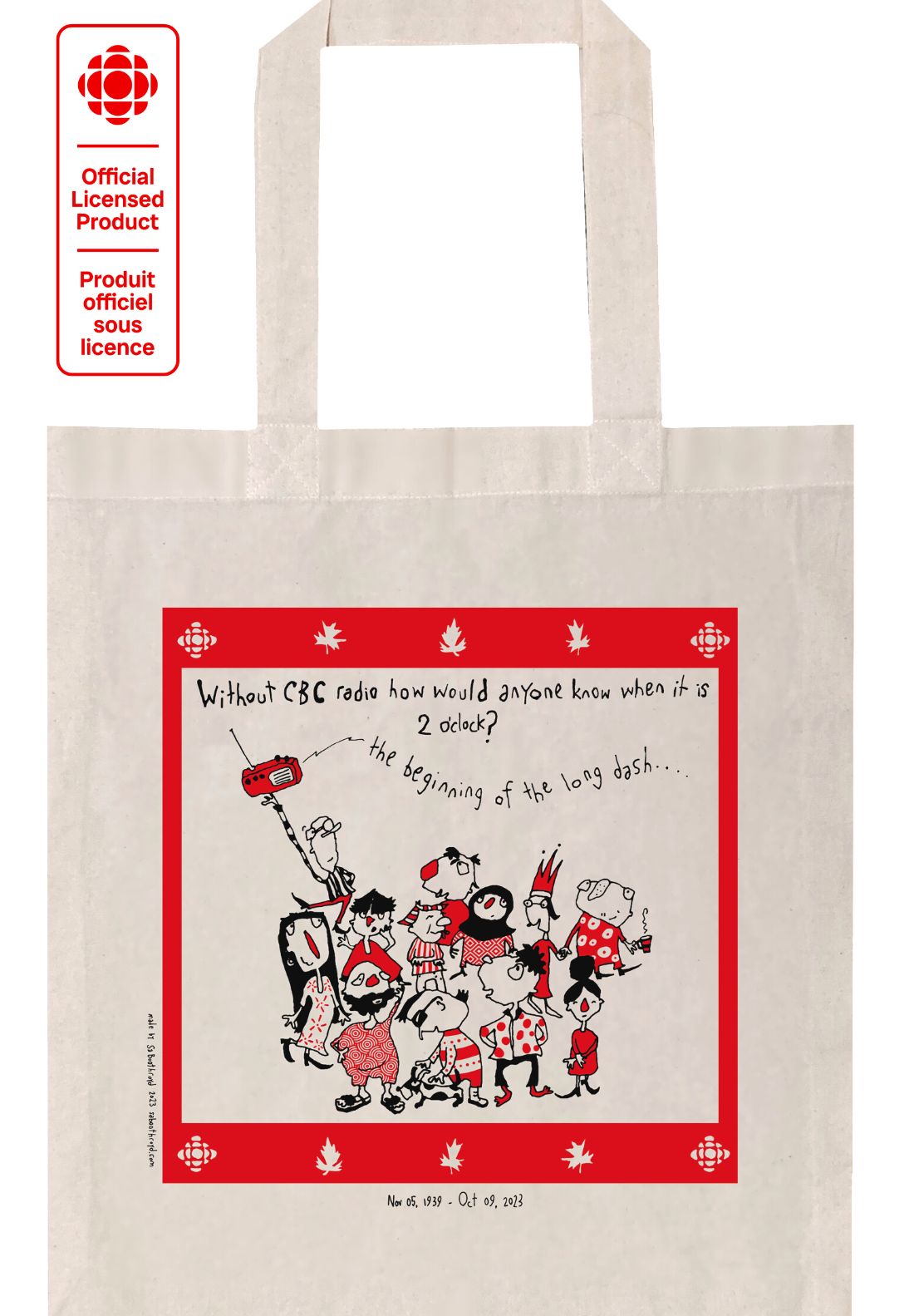 
                  
                    Bag - CBC The beginning of the long dash (10 o'clock, 11 o'clock, 1 o'clock & 2 o'clock)
                  
                