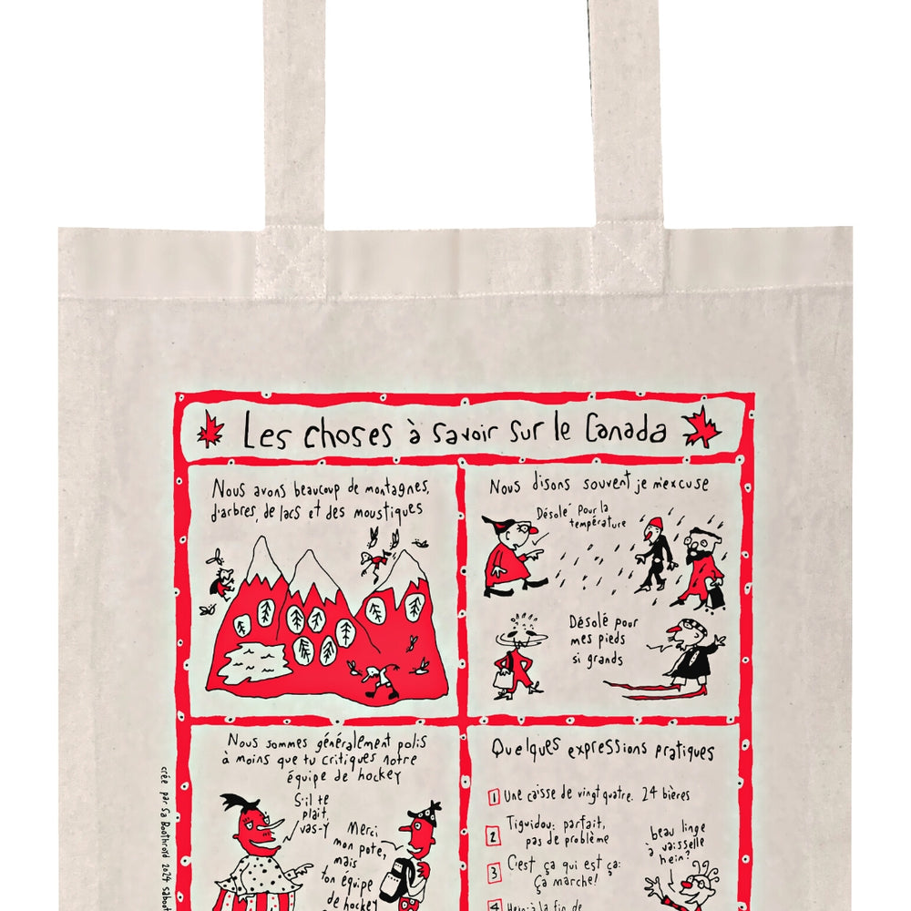 
                  
                    Bag - Things to know about Canada (English & French)
                  
                