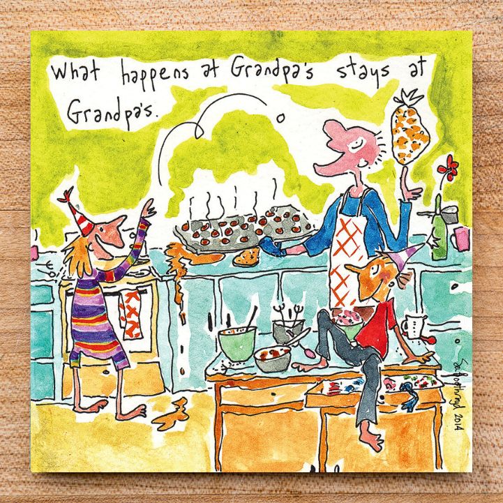 What happens at grandpa's stays at grandpa's