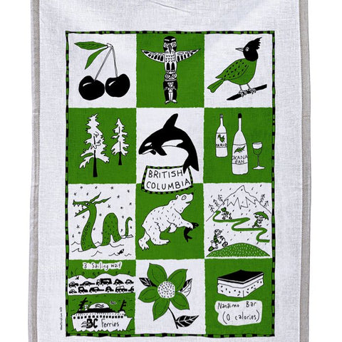 Tea Towel - British Columbia