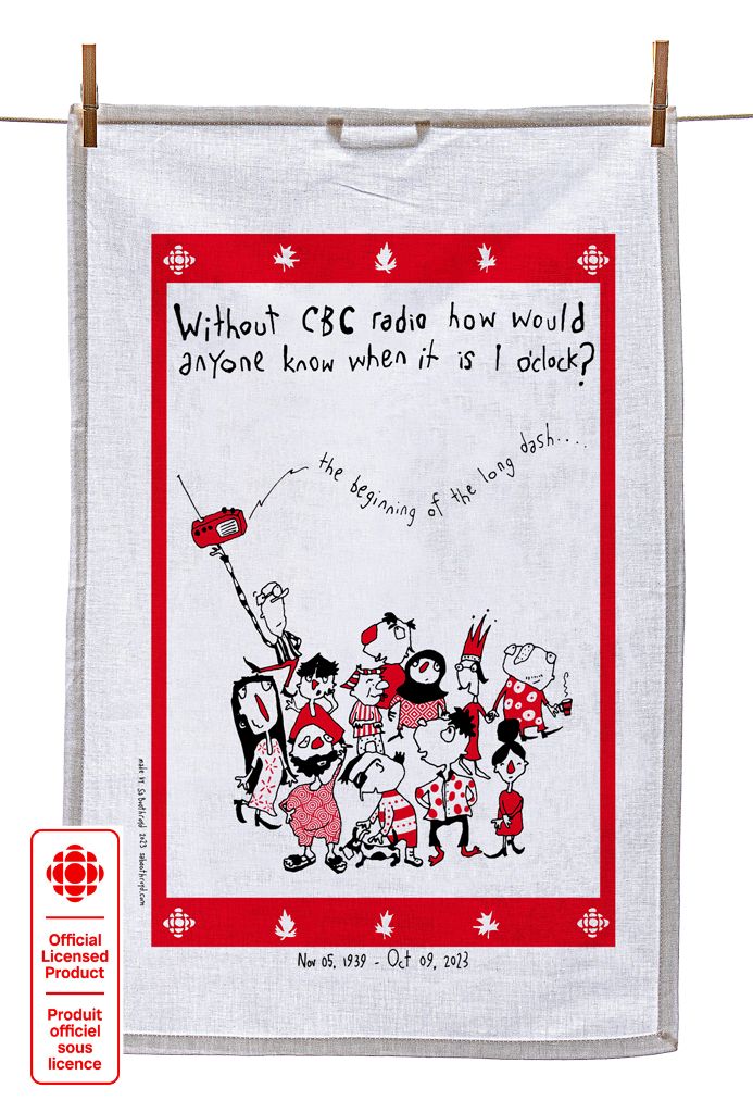 
                  
                    Tea Towel - CBC The beginning of the long dash (10 o'clock, 11 o'clock, 12 o'clock, 1 o'clock & 2 o'clock)
                  
                