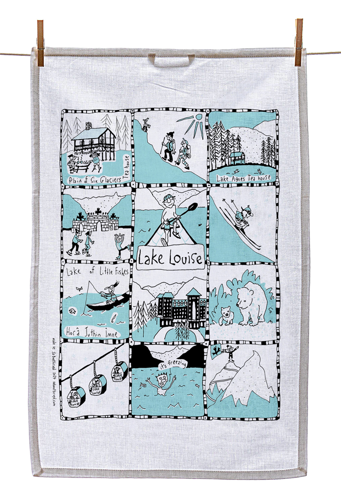 Tea Towel - Lake Louise