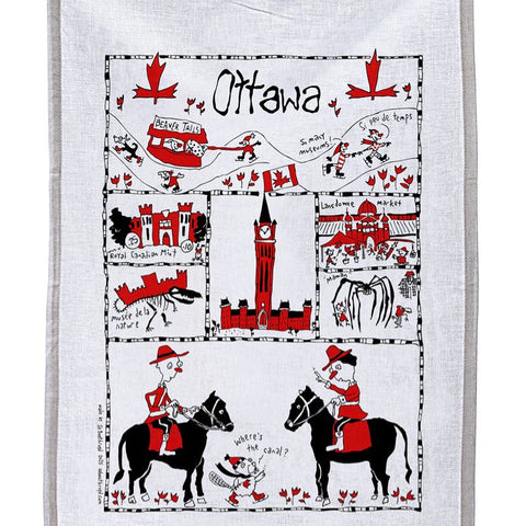 Tea Towel - Ottawa