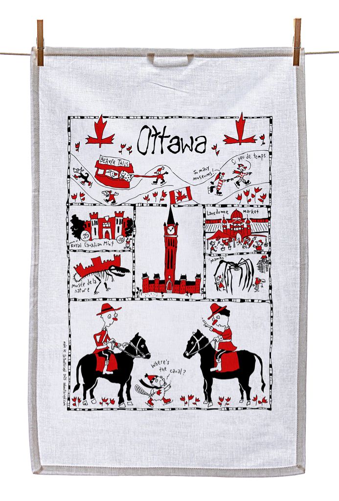 Tea Towel - Ottawa
