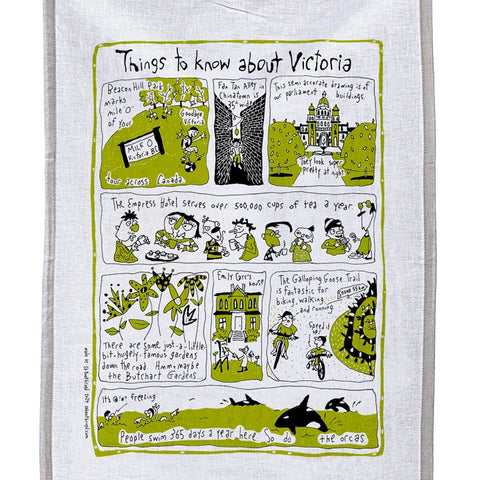 Tea Towel - Things to know about Victoria