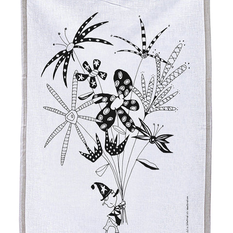 Tea Towel - Thank you (English & French)