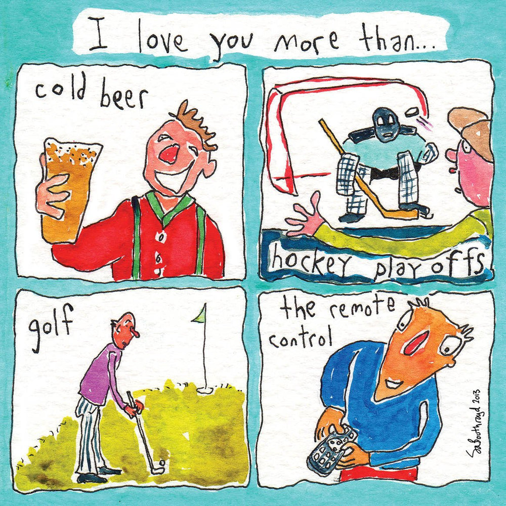 
                  
                    I love you more than... (cold beer)
                  
                