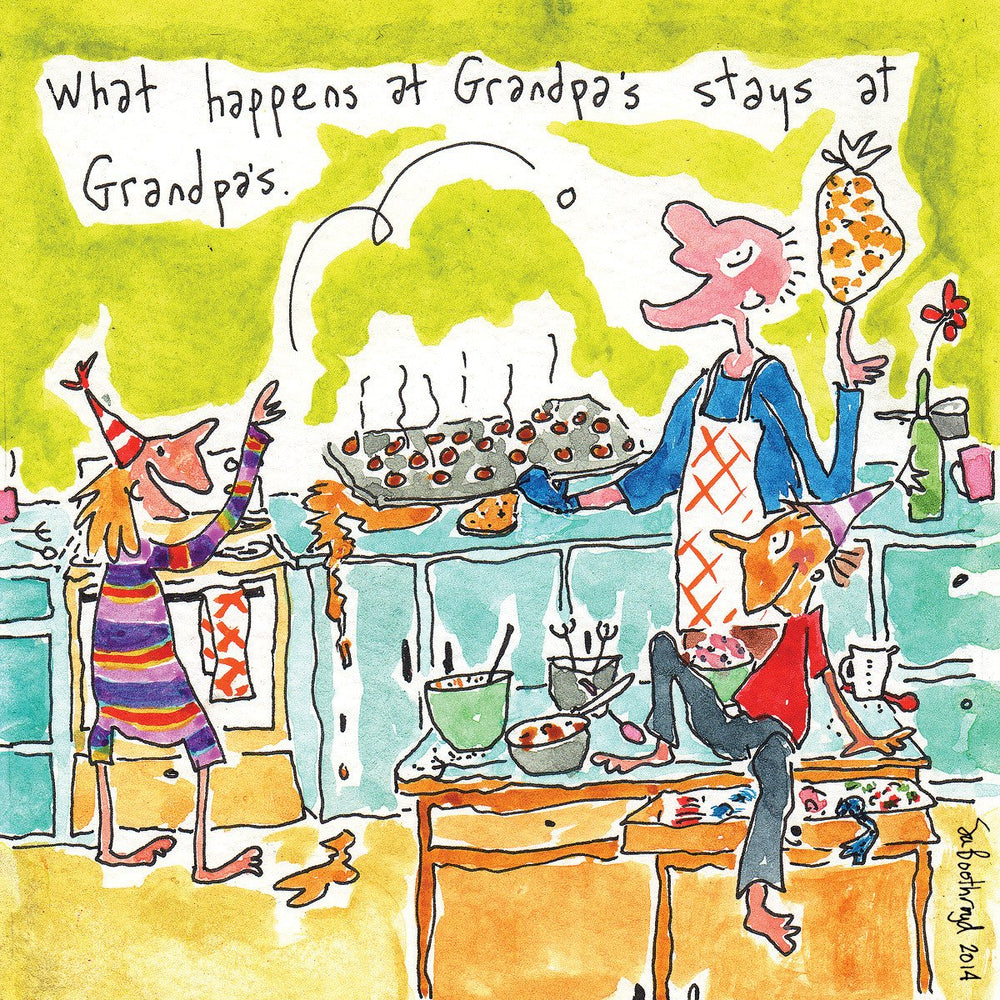 What happens at Grandpa's stays at Grandpa's