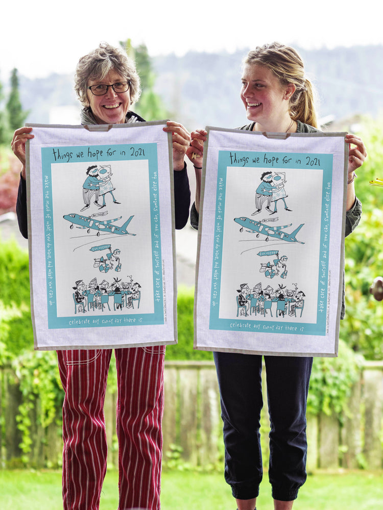 
                  
                    Tea Towel - Things We Hope for in 2021
                  
                