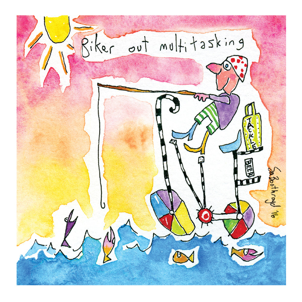 
                  
                    Mini Card - Biker out multitasking
                  
                