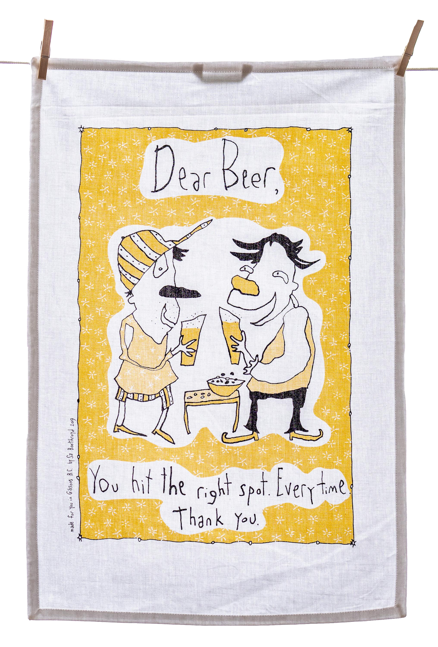
                  
                    Tea Towel - Dear Beer, you hit the right spot. Every time.
                  
                