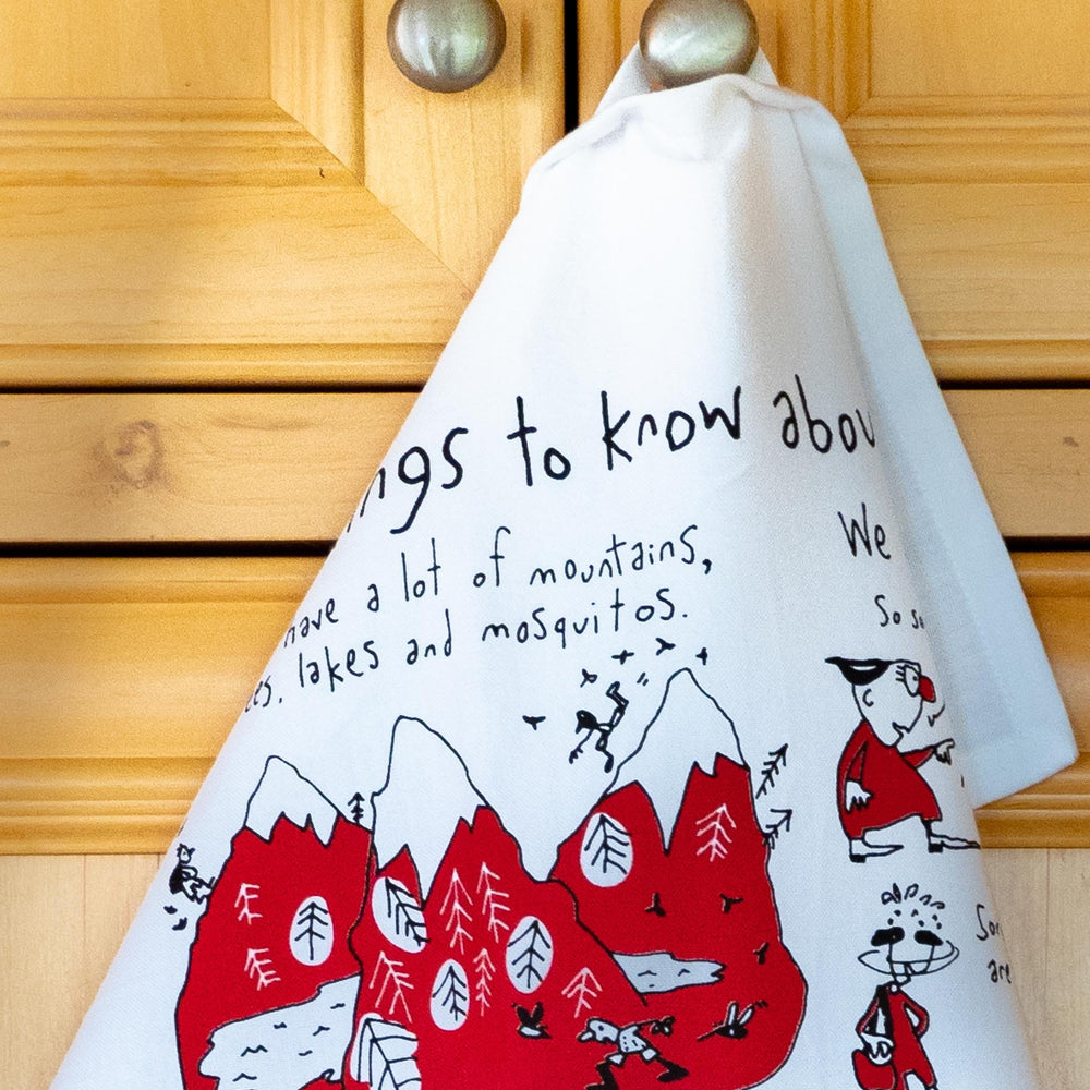 
                  
                    Tea Towel - Things To Know About Canada (English & French) Tea Towels
                  
                