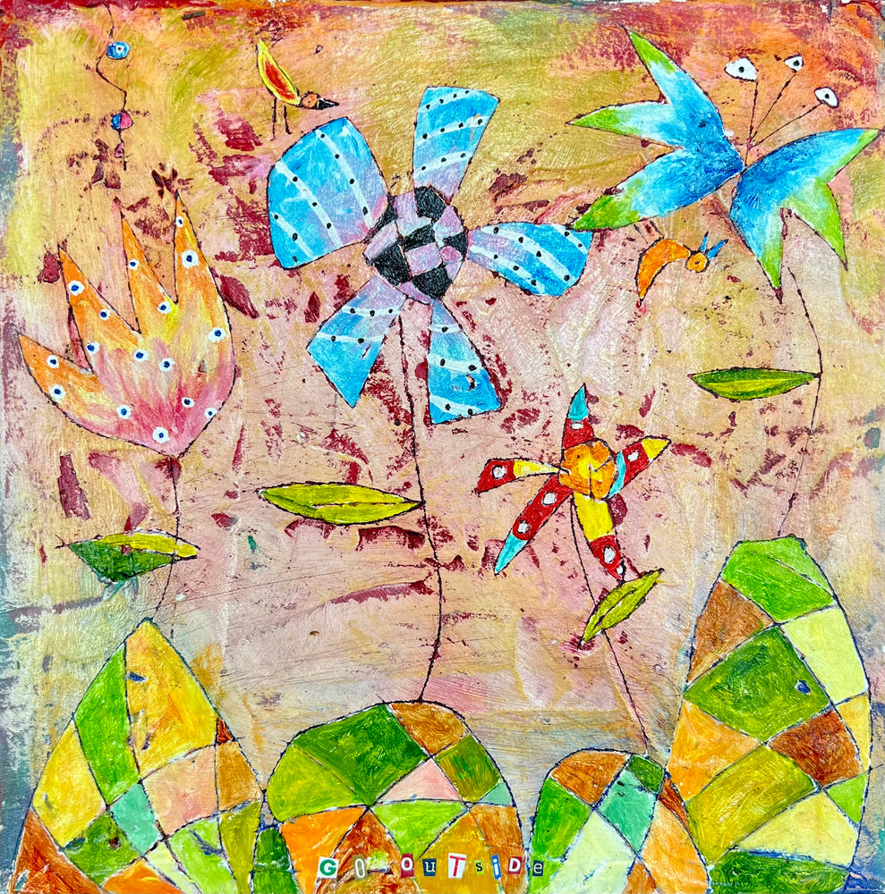
                  
                    Go outside (10" x 10")
                  
                