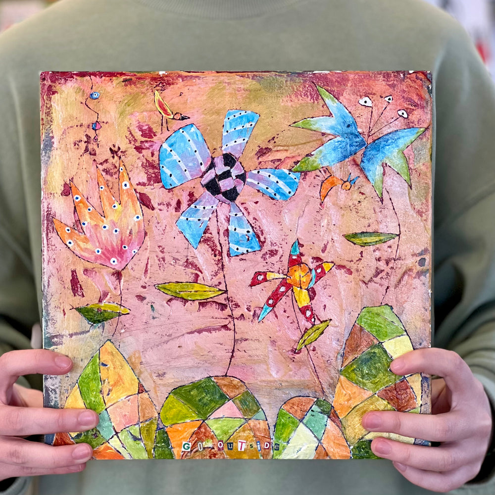 
                  
                    Go outside (10" x 10")
                  
                
