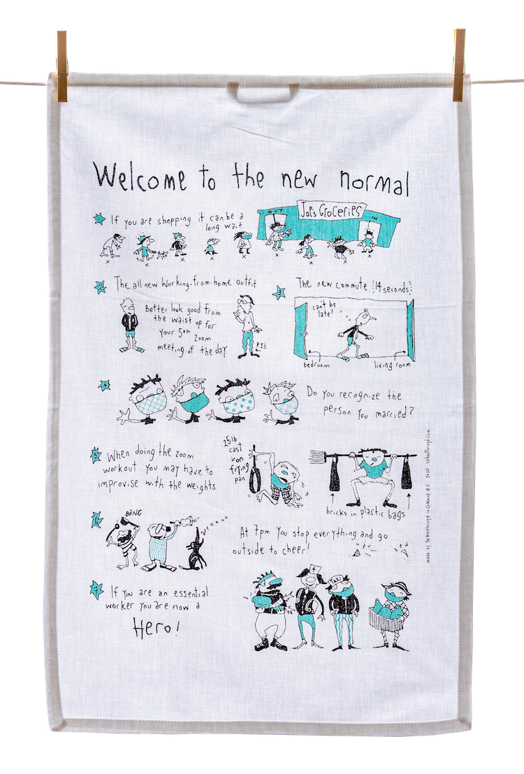 
                  
                    Tea Towel - Welcome to the New Normal
                  
                