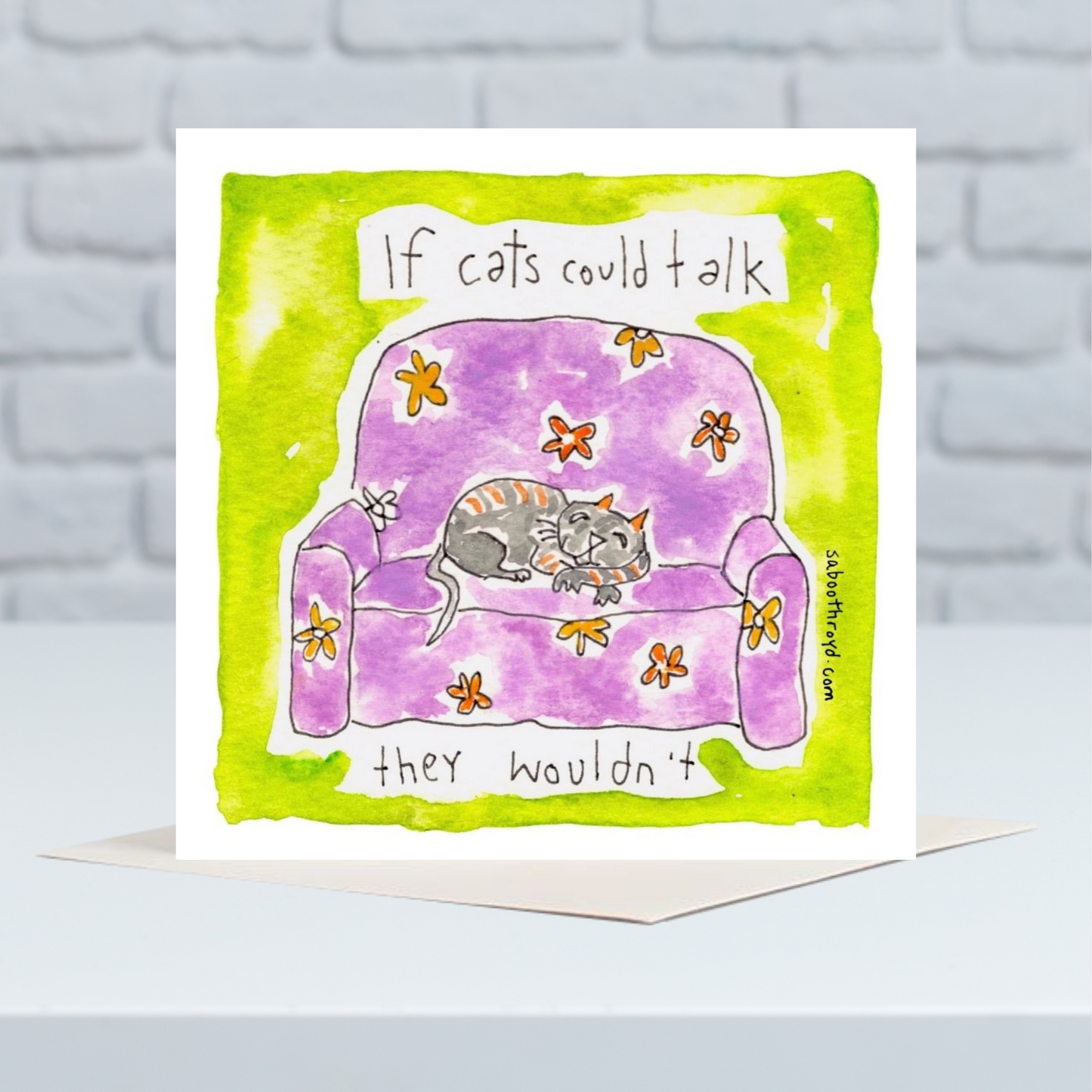 
                  
                    Mini Card - If cats could talk they wouldn't
                  
                