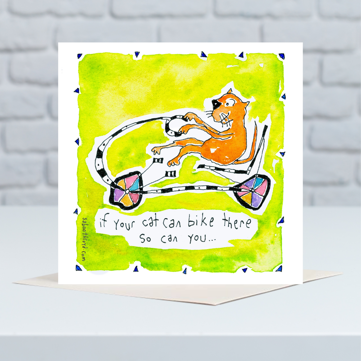 
                  
                    Mini Card - If your cat can bike there so can you
                  
                