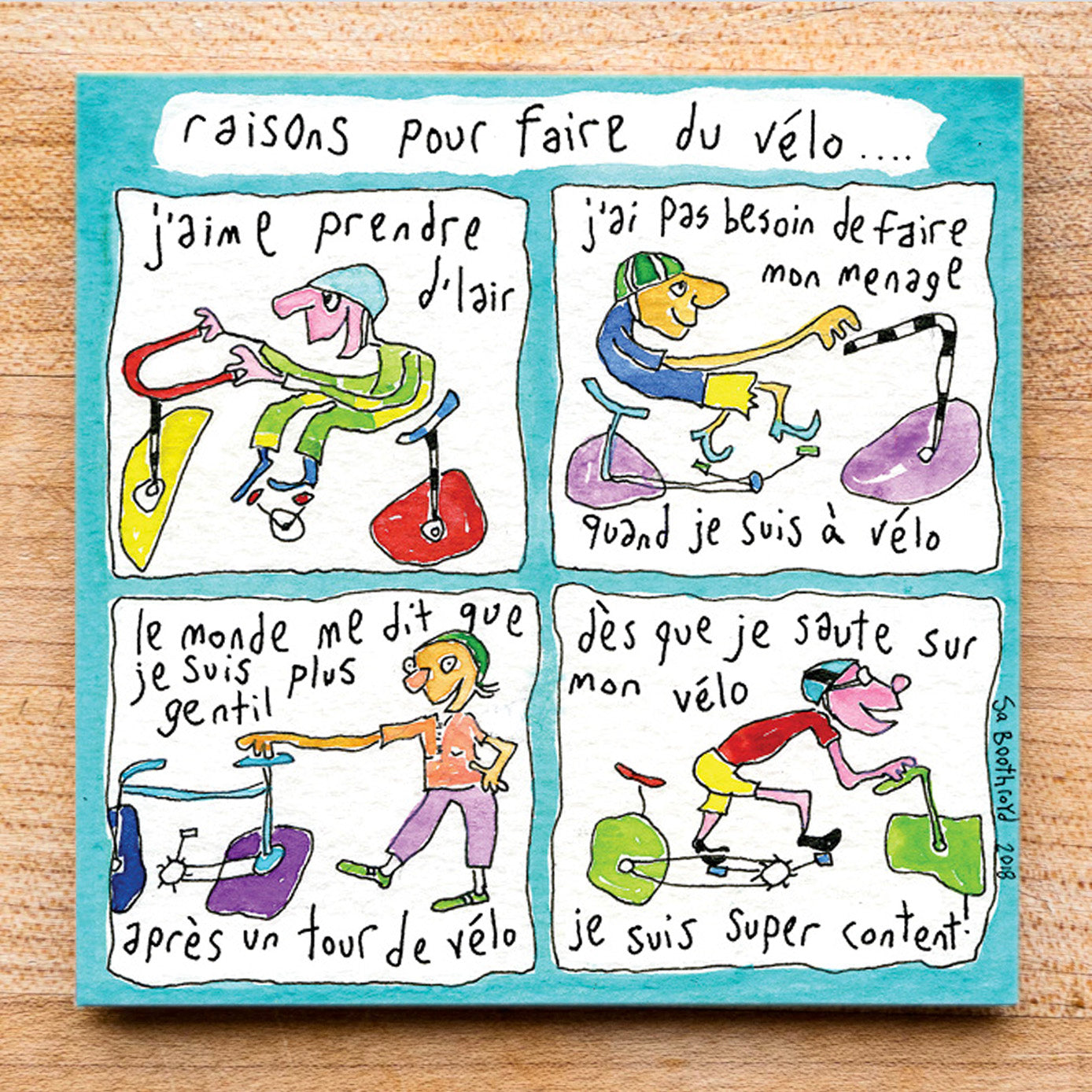 
                  
                    Reasons to go for a bike ride (English & Français)
                  
                