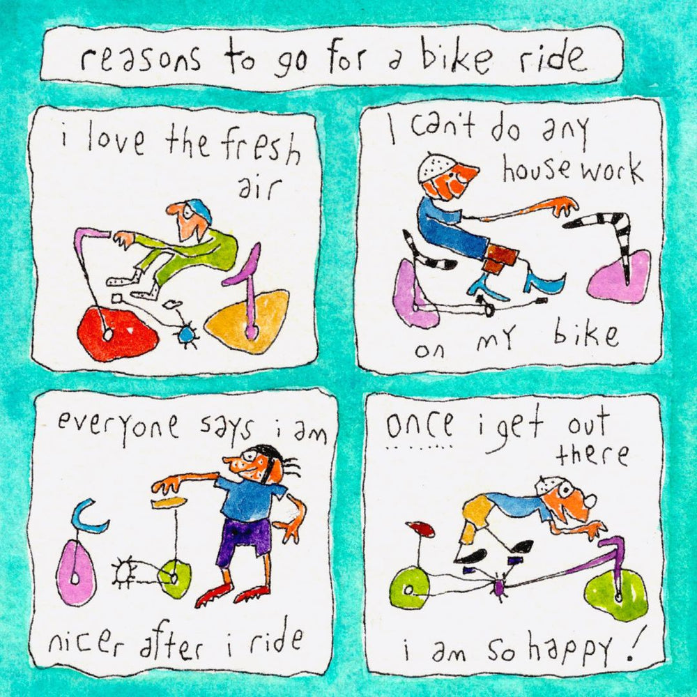 Reasons to go for a bike ride