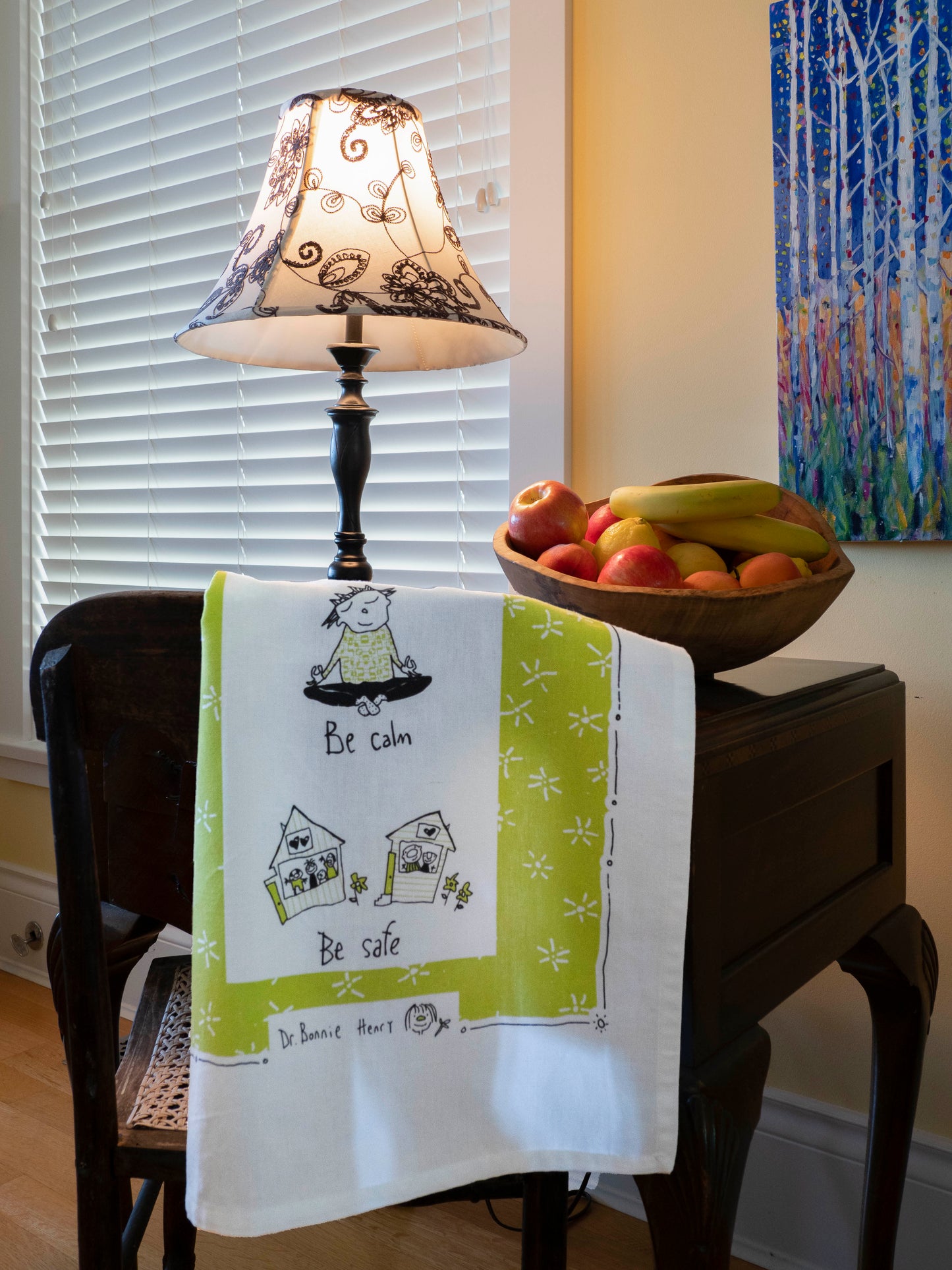 
                  
                    Tea Towel - Dr. Bonnie Henry (also available in grey!)
                  
                