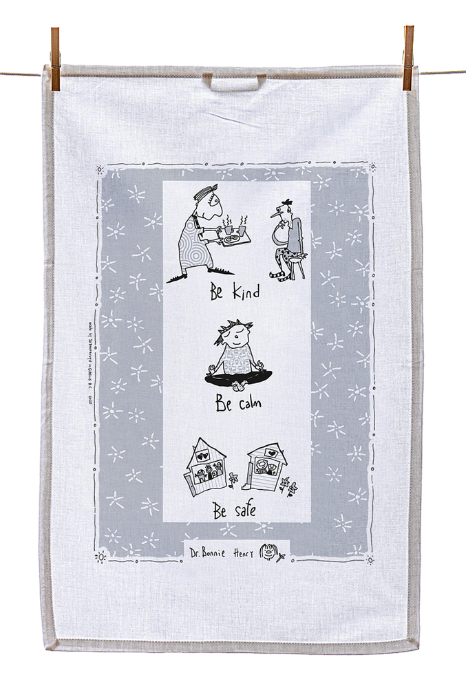 
                  
                    Tea Towel - Dr. Bonnie Henry (also available in grey!)
                  
                
