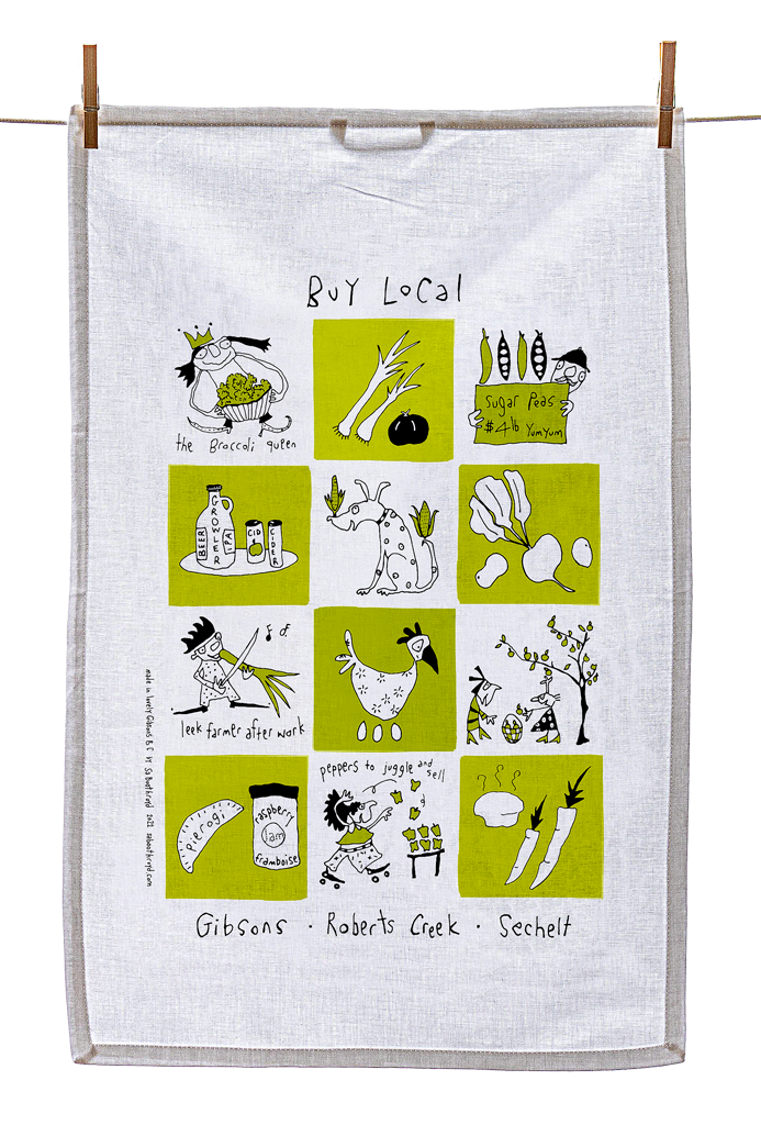 
                  
                    Tea Towel - Buy local
                  
                