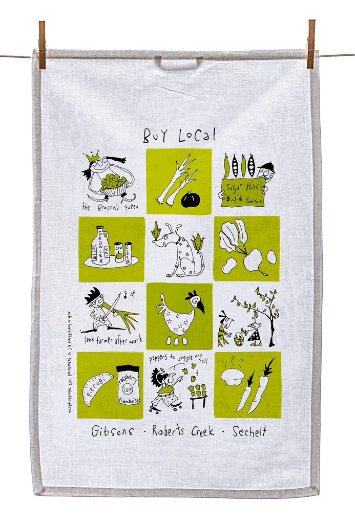 
                  
                    Tea Towel - Buy local (English & French)
                  
                