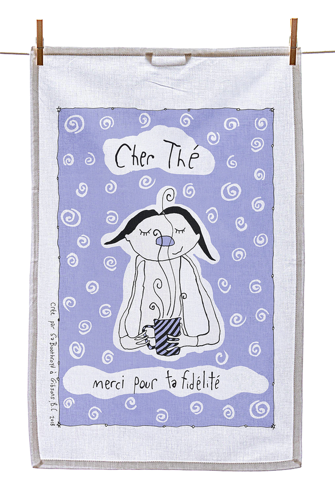 
                  
                    Tea Towel - Dear Tea, thank you for always being there (English & French)
                  
                