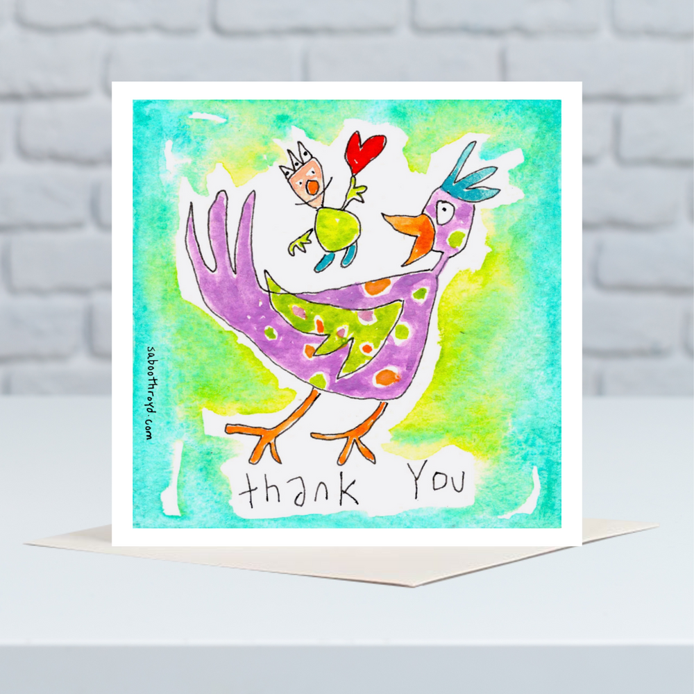 
                  
                    Mini Card - Thank you (chicken)
                  
                