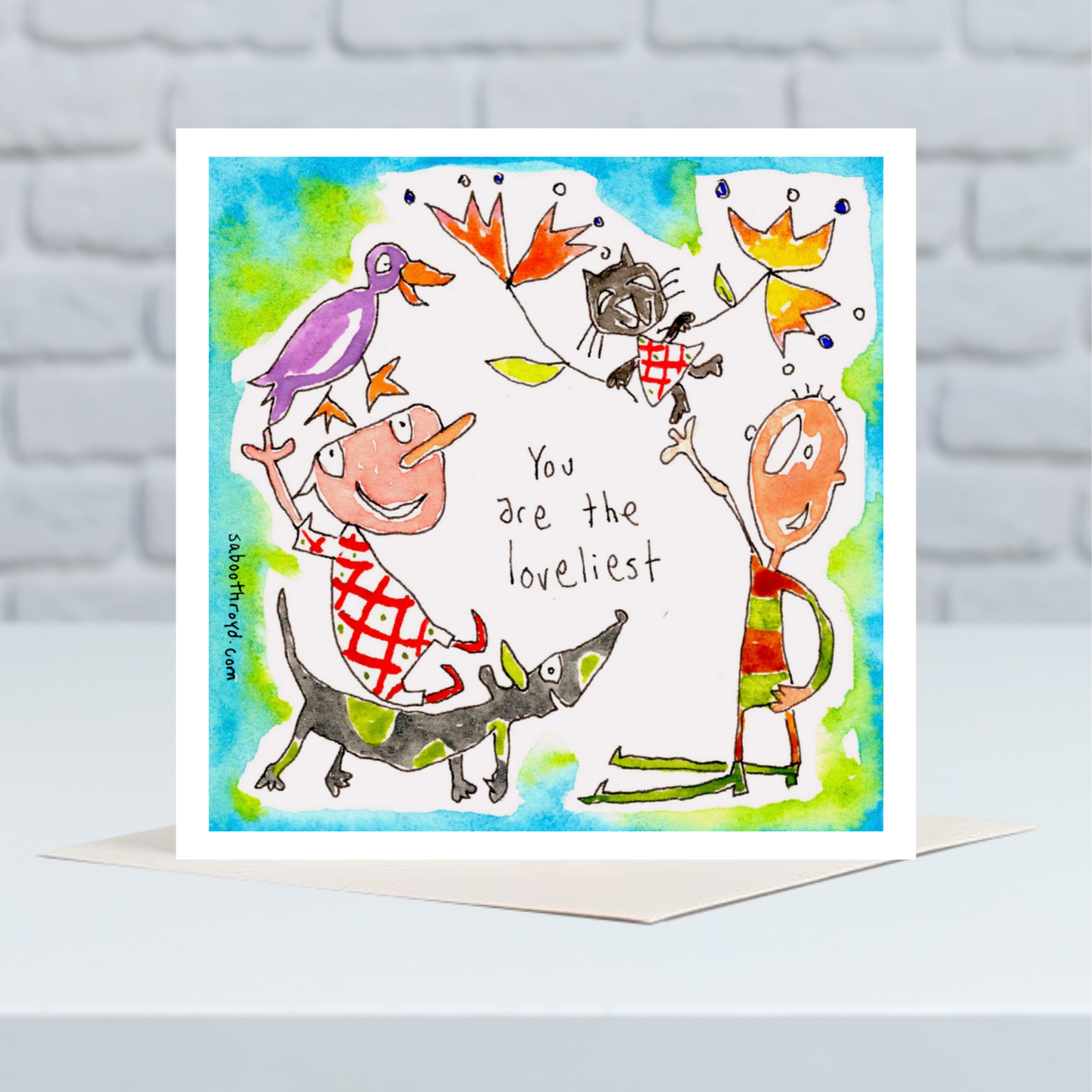 
                  
                    Mini Card - You are the loveliest
                  
                