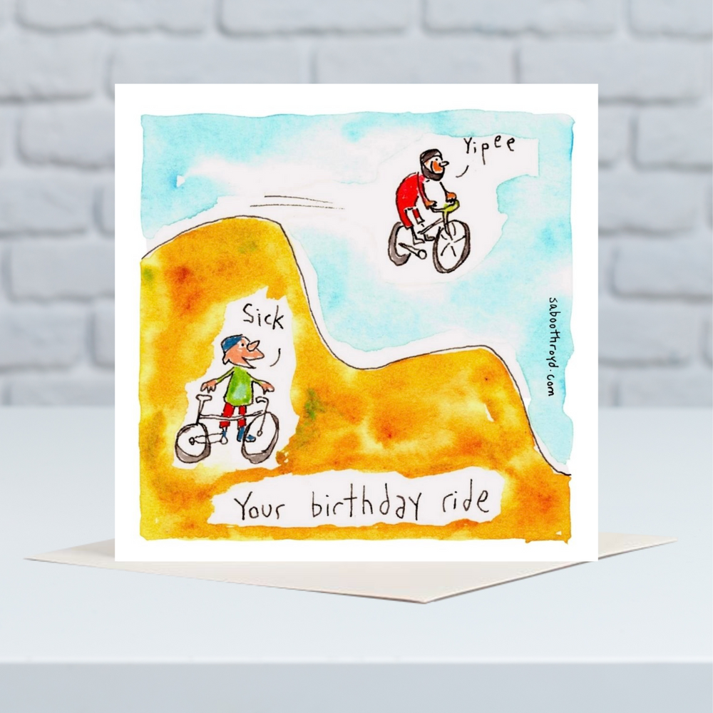 
                  
                    Mini Card - Your birthday ride
                  
                