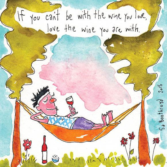 If you can't be with the wine you love, love the wine you are with